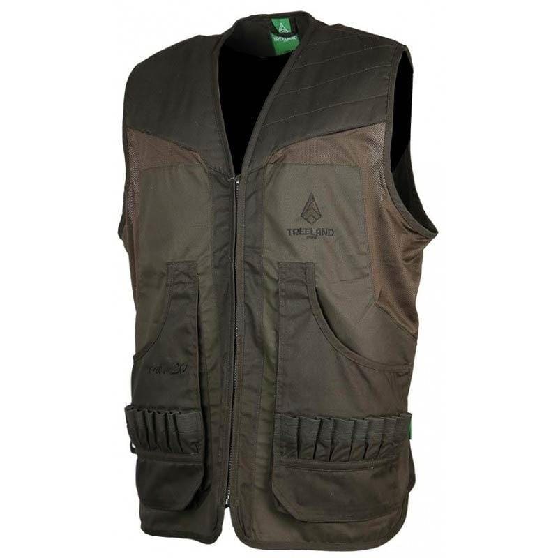 Gilet Cartouchieres Sans Manche T604 Special Calibre 20 Vert M Homme Treeland Gilet Cartouchieres Sans Manche T604 Special Calibre 20 Vert M Homme Treeland