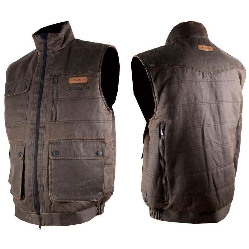 Gilet Chasse 290 Marron L Homme Somlys Gilet Chasse 290 Marron L Homme Somlys