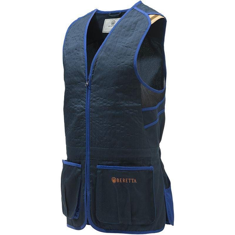 Gilet De Tir Mixte Trap Cotton Vest Bleu Xxxxl Beretta Gilet De Tir Mixte Trap Cotton Vest Bleu Xxxxl Beretta