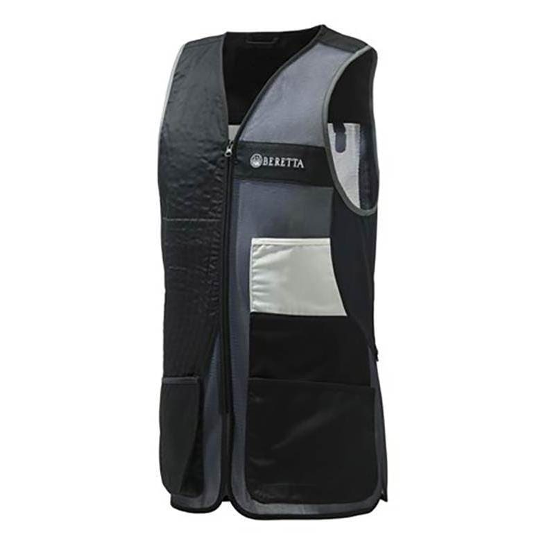 Gilet De Tir Mixte Uniform Pro 20.20 Cotton Noir Gris Xs Beretta Gilet De Tir Mixte Uniform Pro 20.20 Cotton Noir Gris Xs Beretta