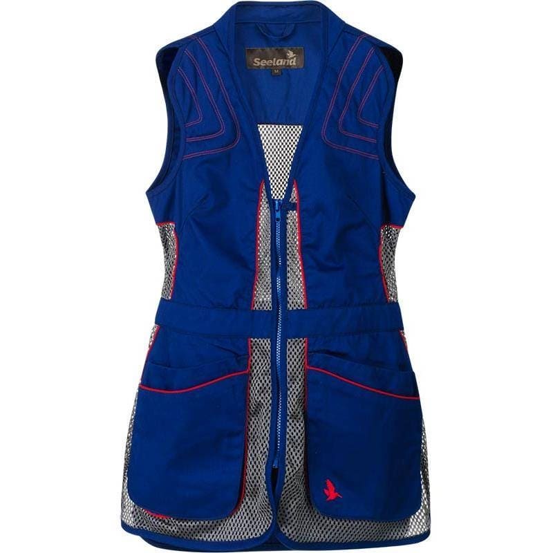 Gilet De Tir Skeet Ii Bleu Electric L Femme Seeland Gilet De Tir Skeet Ii Bleu Electric L Femme Seeland