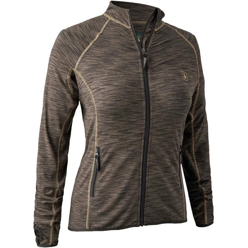 Gilet Polaire Lady Insulated Fleece Brown Melange 38 Femme Deerhunter Gilet Polaire Lady Insulated Fleece Brown Melange 38 Femme Deerhunter