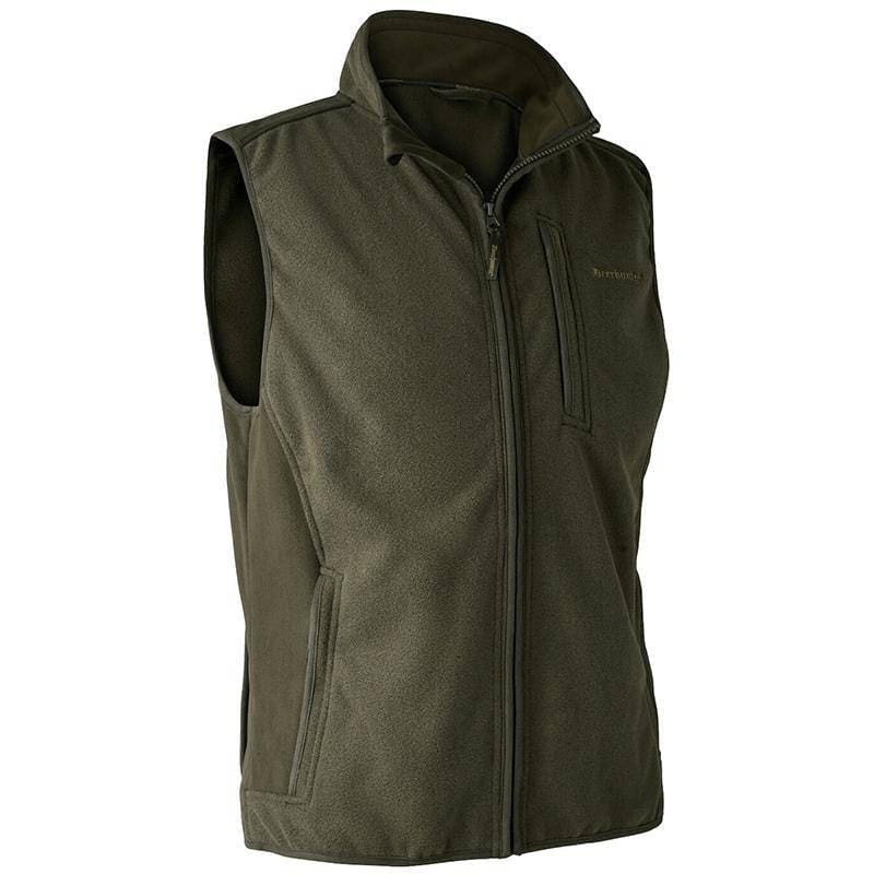 Gilet Sans Manche Homme Deerhunter Gamekeeper Bonded Fleece Kaki S Gilet Sans Manche Homme Deerhunter Gamekeeper Bonded Fleece Kaki S