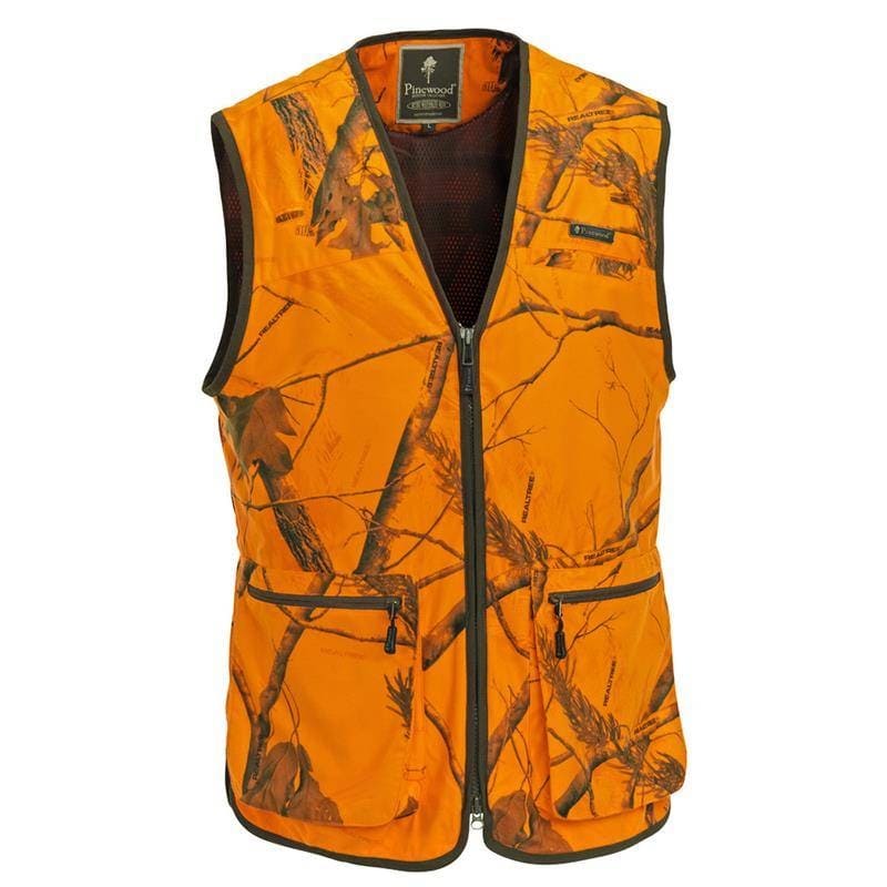 Gilet Sans Manche Homme Pinewood Karl Visibility Vest Ap Camo Orange M Gilet Sans Manche Homme Pinewood Karl Visibility Vest Ap Camo Orange M