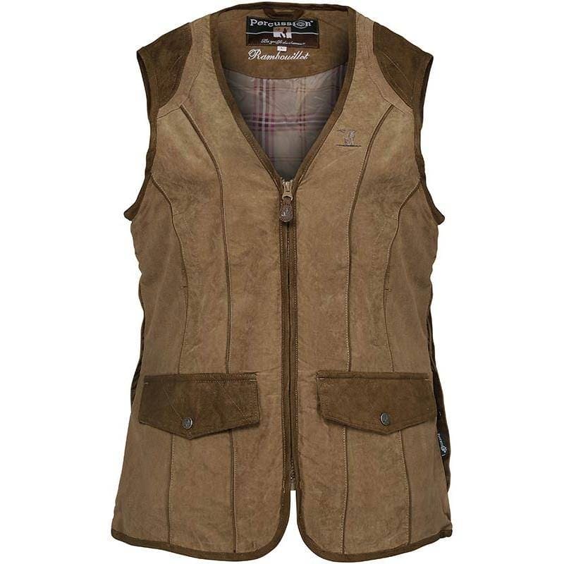Gilet Sans Manche Rambouillet Marron S Femme Percussion Gilet Sans Manche Rambouillet Marron S Femme Percussion