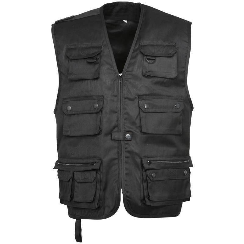 Gilet Sans Manches Reporter Noir Xl Homme Idaho Gilet Sans Manches Reporter Noir Xl Homme Idaho