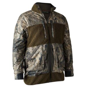 Veste De Chasse Rusky Pile Mix Camo S Homme Deerhunter