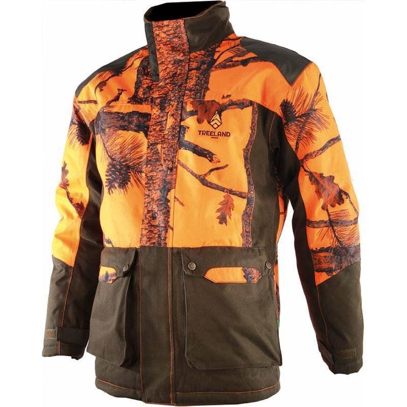 Veste T613 Camou Orange L Homme Treeland Veste T613 Camou Orange L Homme Treeland